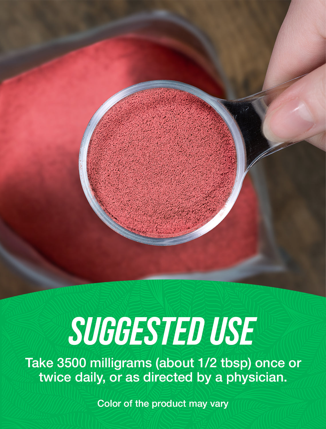 Organic beet root powder suggested use
