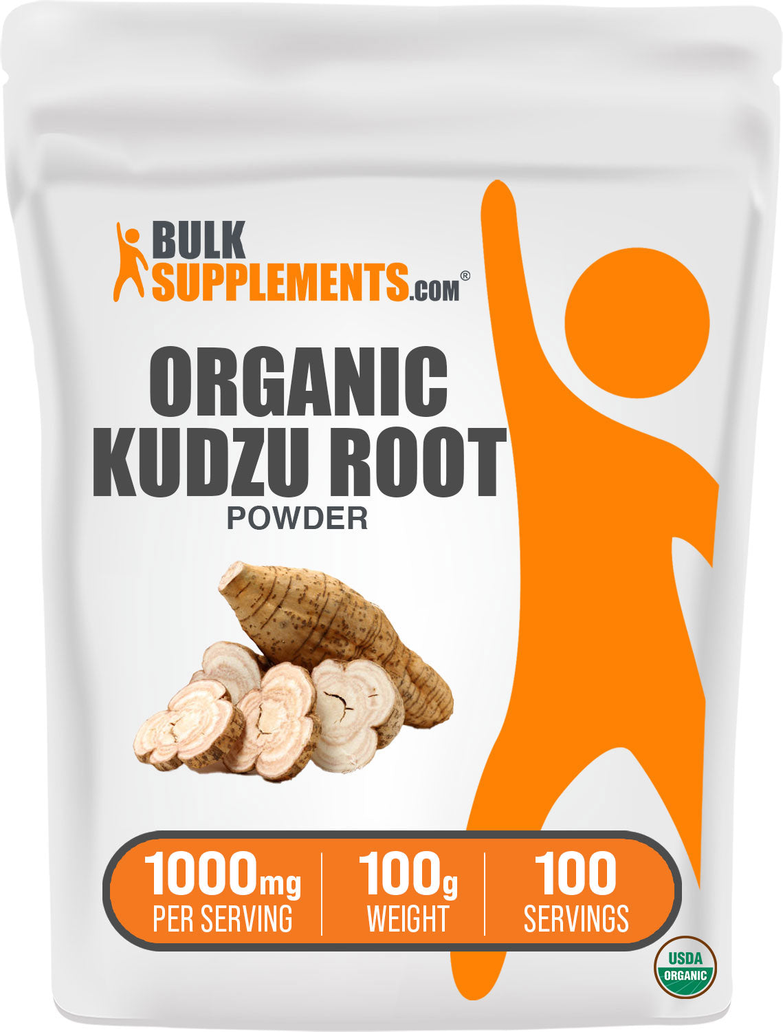 Organic Kudzu Root Powder 100g Bag