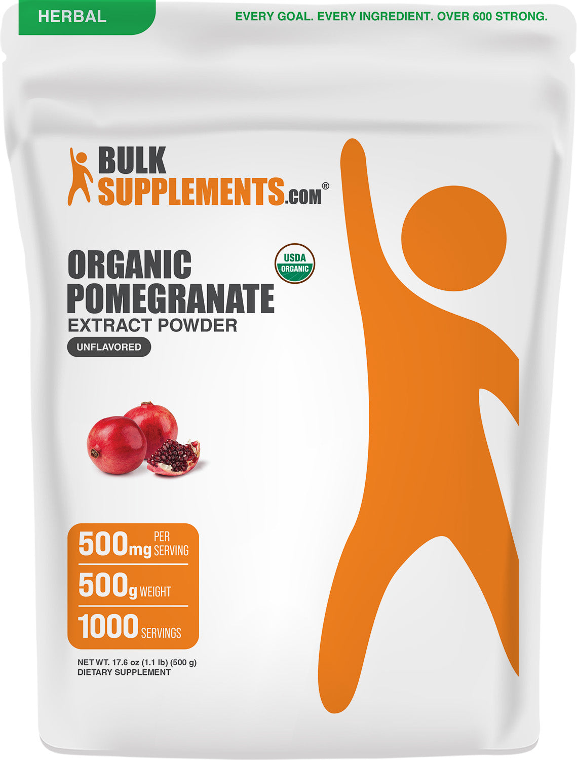 Organic Pomegranate Extract Powder 500g Main Image
