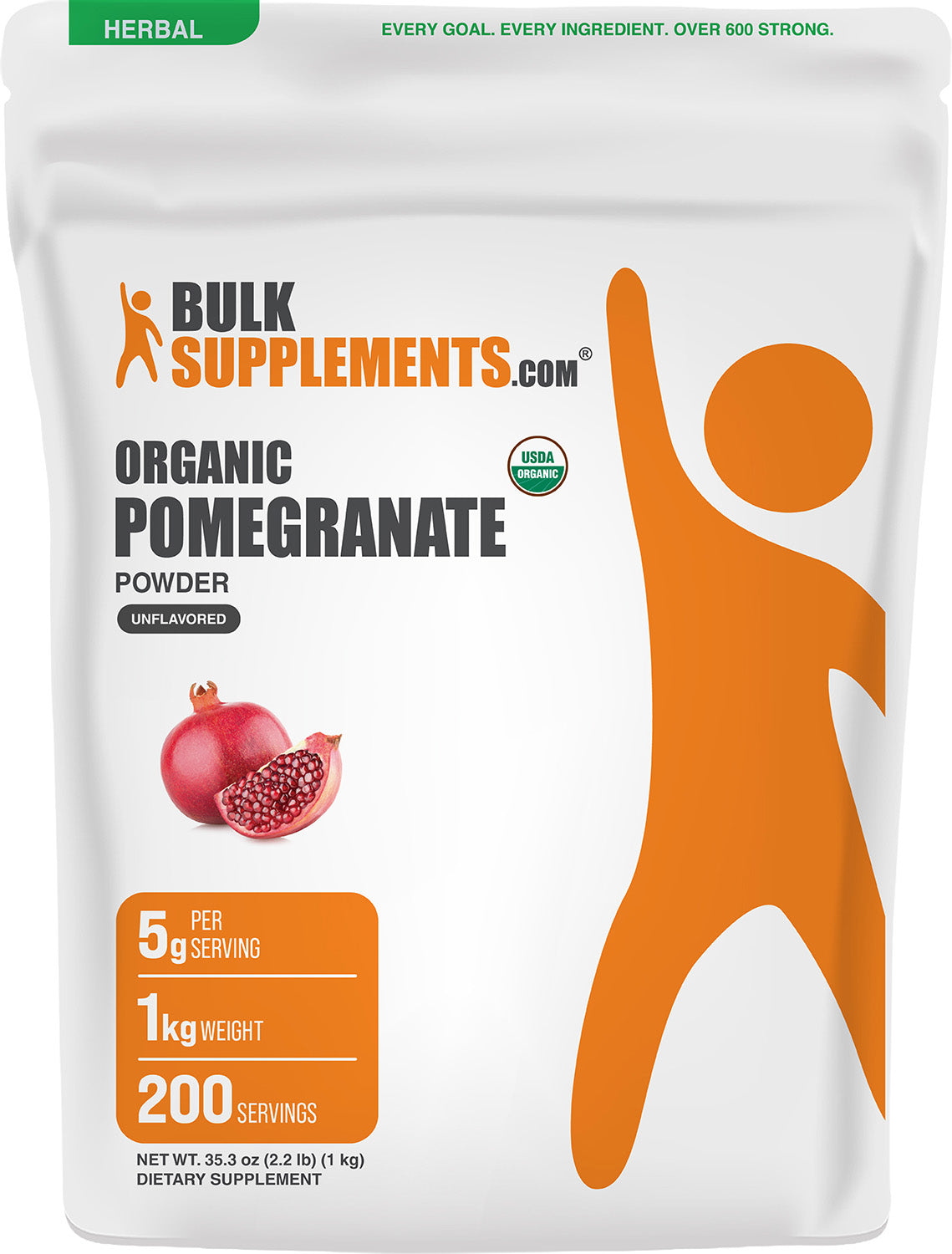 Organic Pomegranate Powder 1kg Main Image