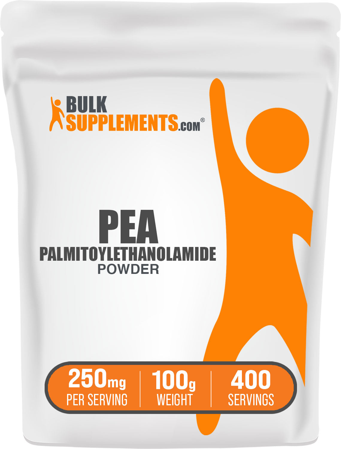 BulkSupplements.com Palmitoylethanolamide (PEA) Powder 100g bag