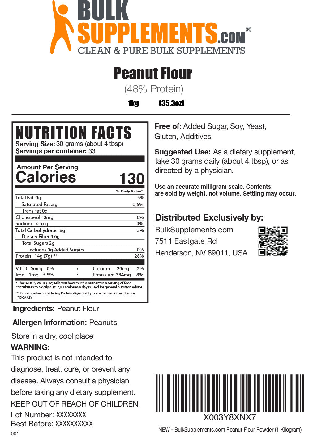 Farine d'arachide – Obtenez votre apport quotidien en protéines