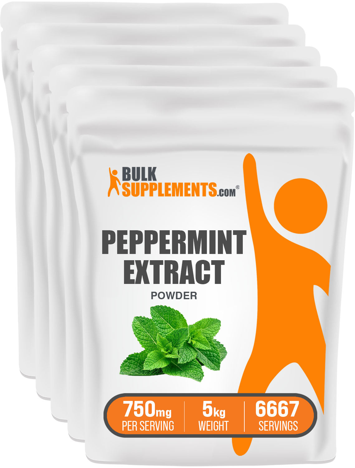 BulkSupplements Peppermint Extract Powder 5kg bag