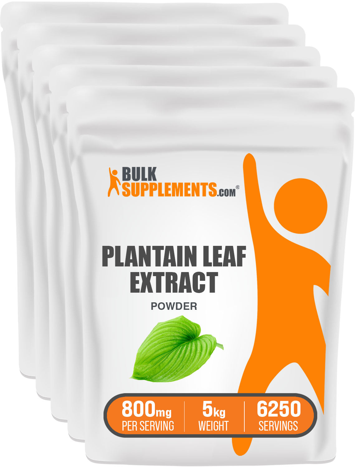 BulkSupplements Plantain Leaf Extract 5kg bags