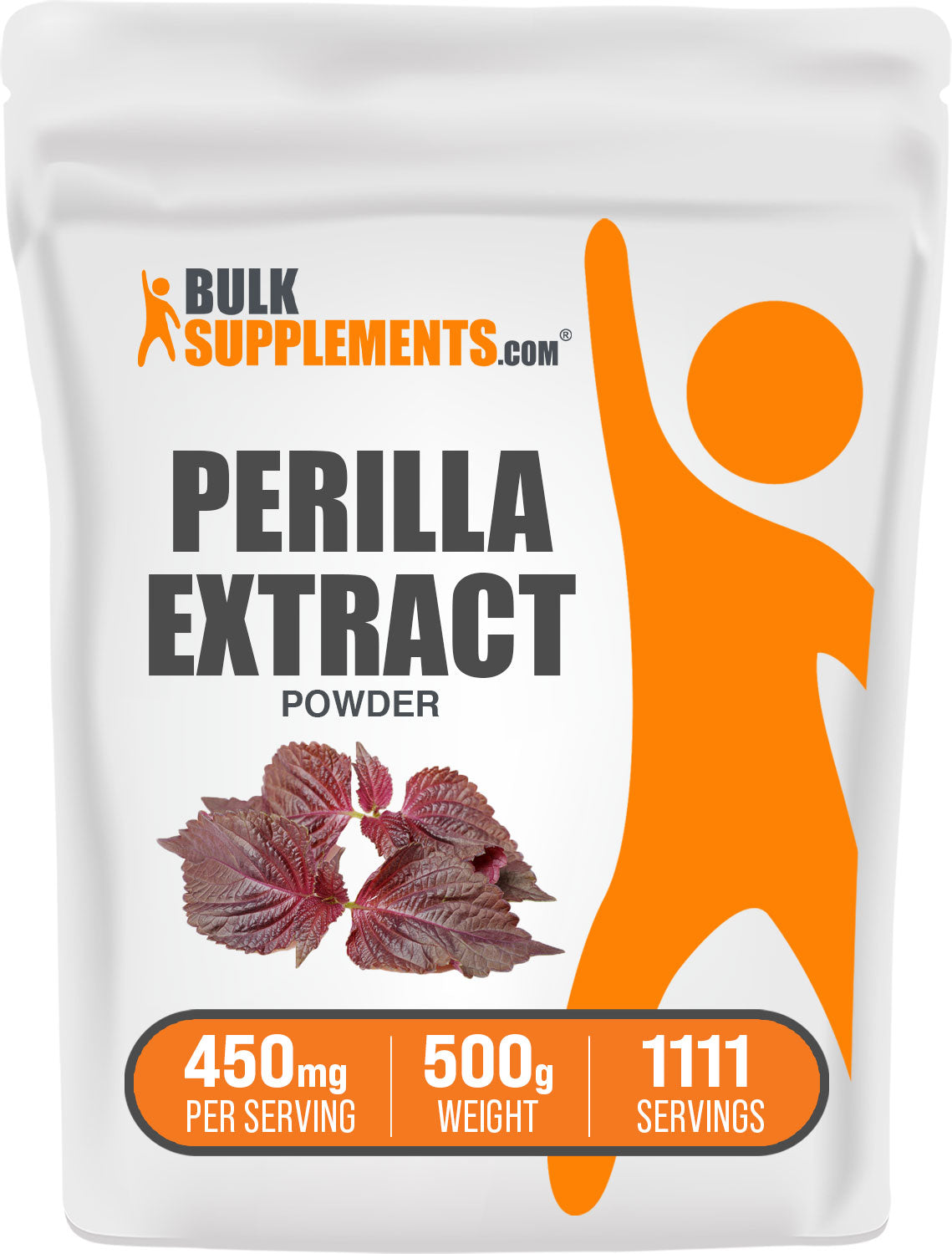 BulkSupplements.com Perilla Extract Powder 500g Bag