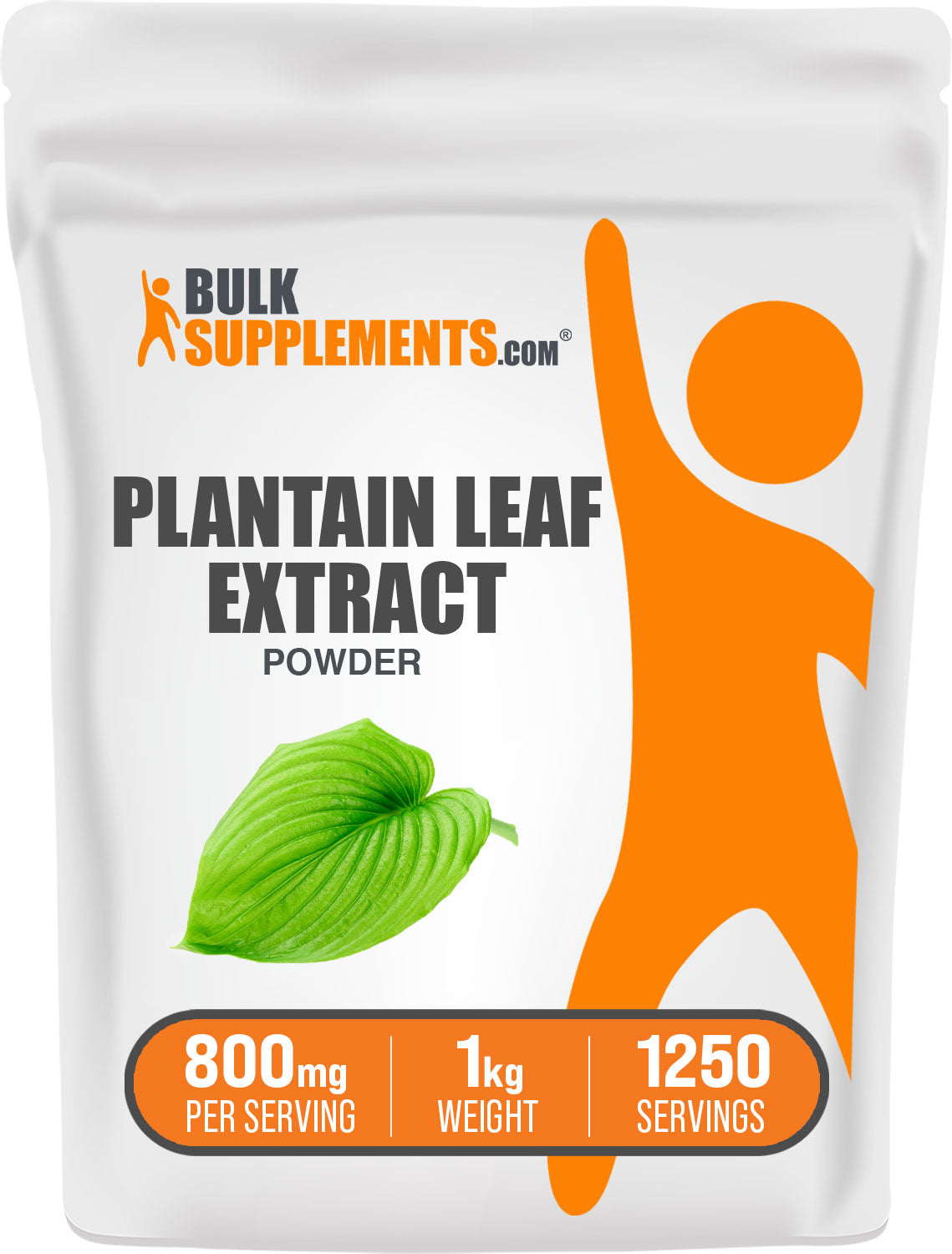 BulkSupplements Plantain Leaf Extract 1kg Bag