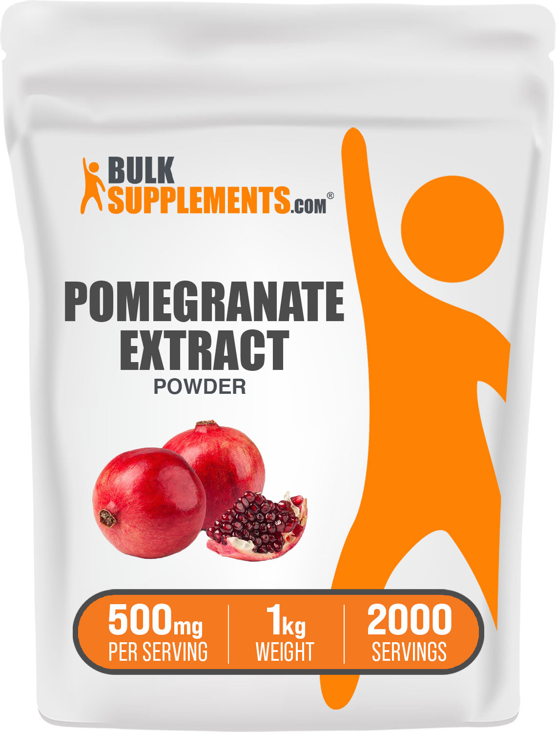 BulkSupplements Pomegranate Extract Powder 1kg bag