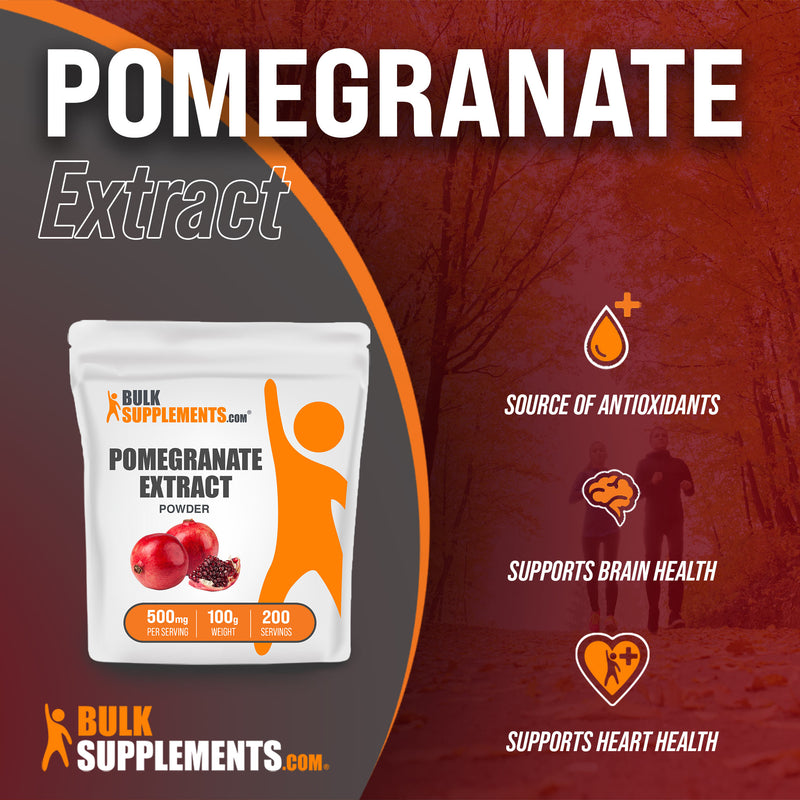 Pomegranate Extract Powder Powerful Antioxidant Supplement