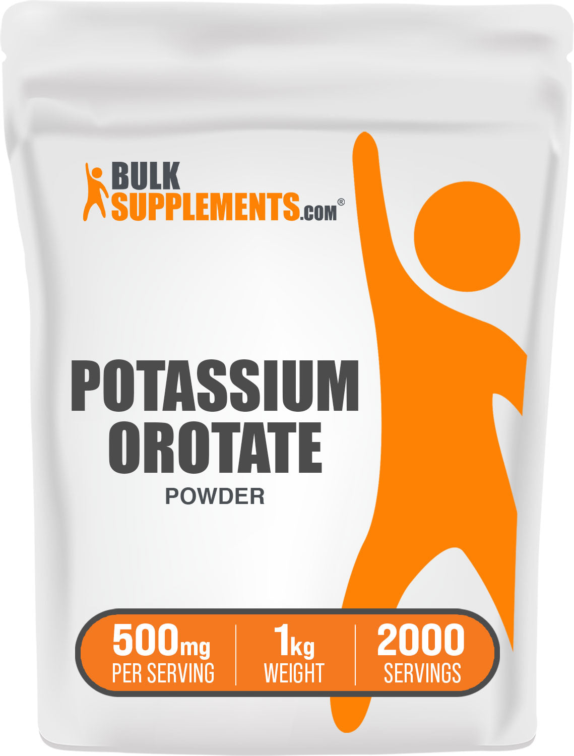 BulkSupplements Potassium Orotate Powder 1kg bag