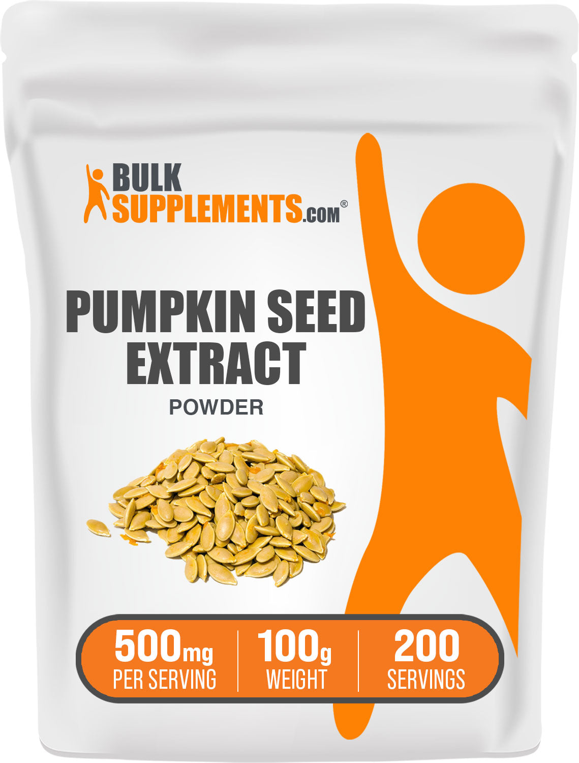 BulkSupplements Pumpkin Seed Extract 100g Bag