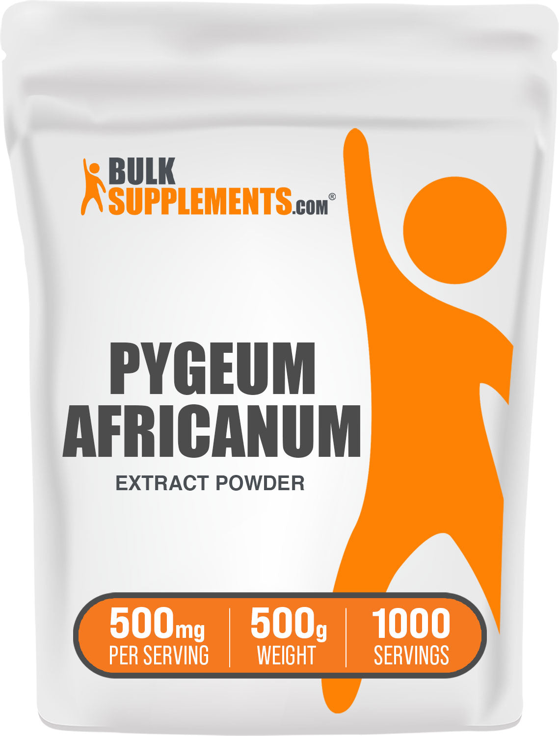 BulkSupplements Pygeum Africanum Extract Powder 500g bag