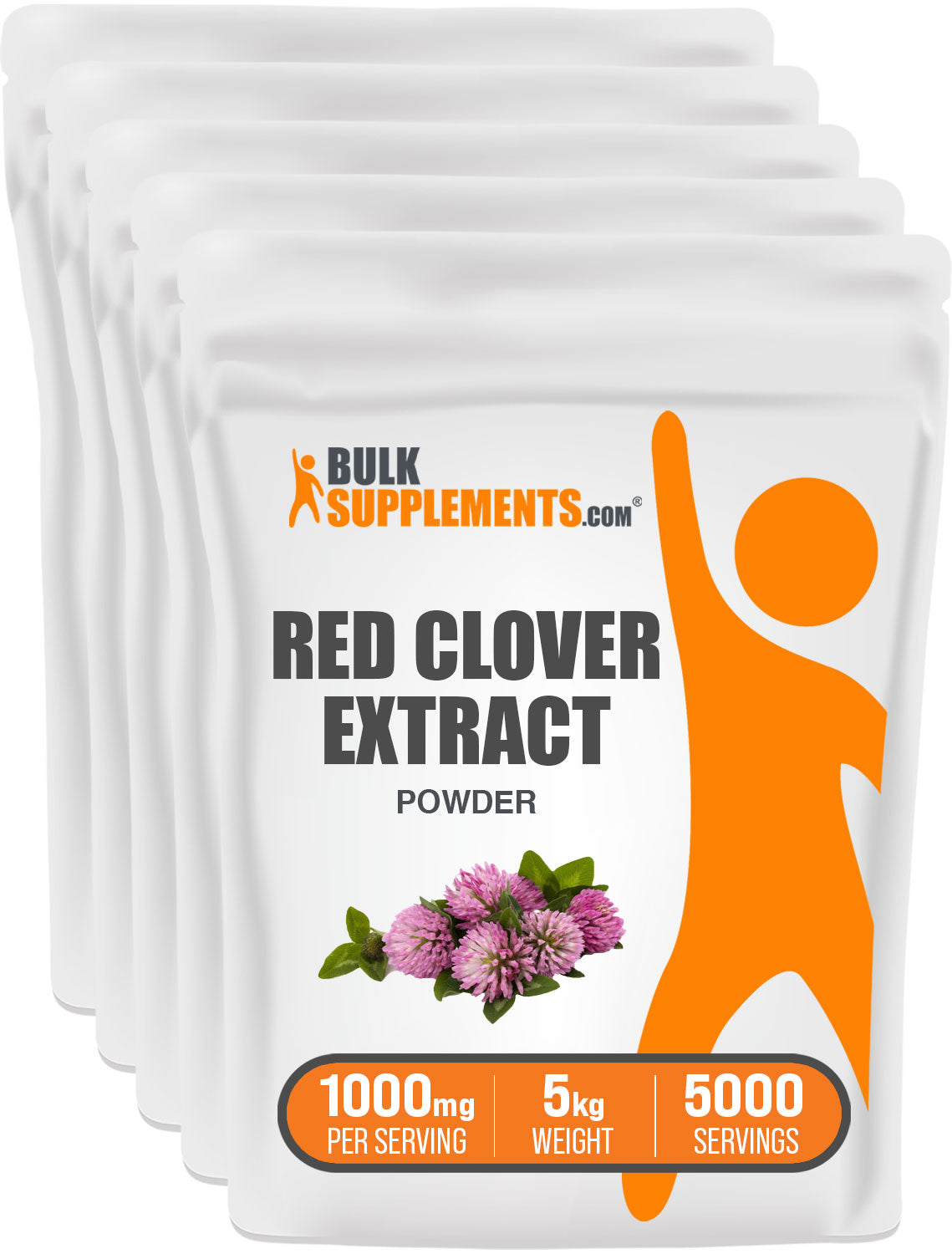 BulkSupplements Red Clover Extract Powder 5kg bag