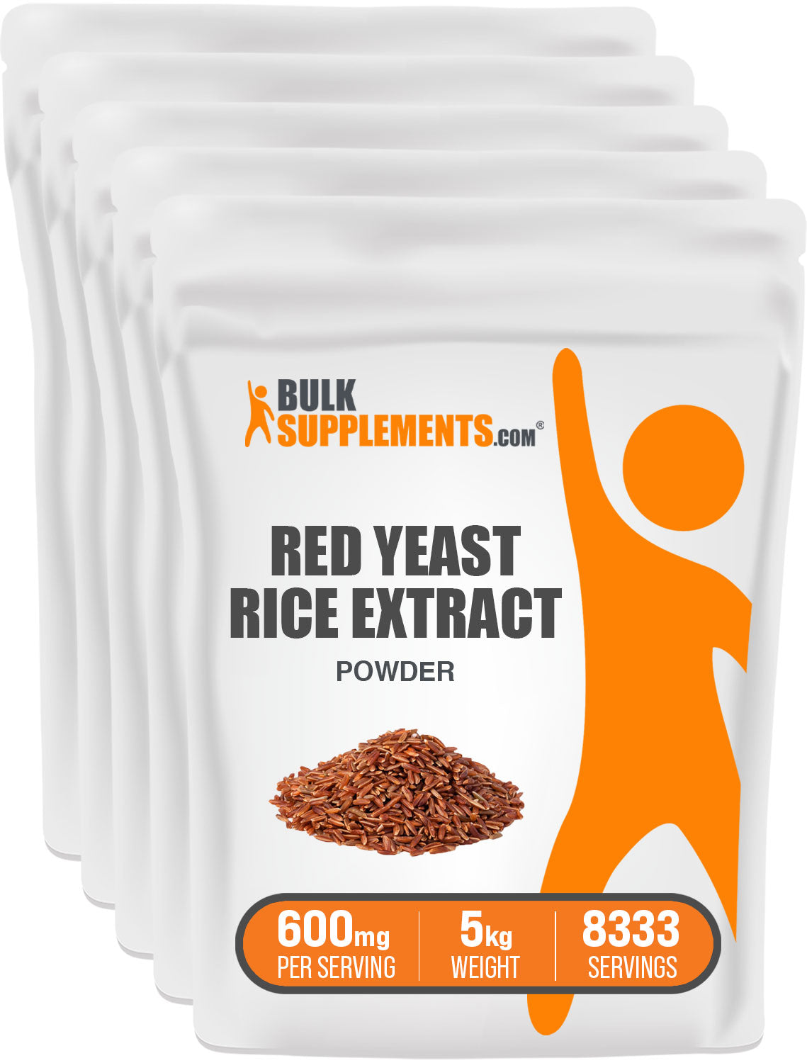 BulkSupplements Red Yeast Rice Extract Powder 5kg bag