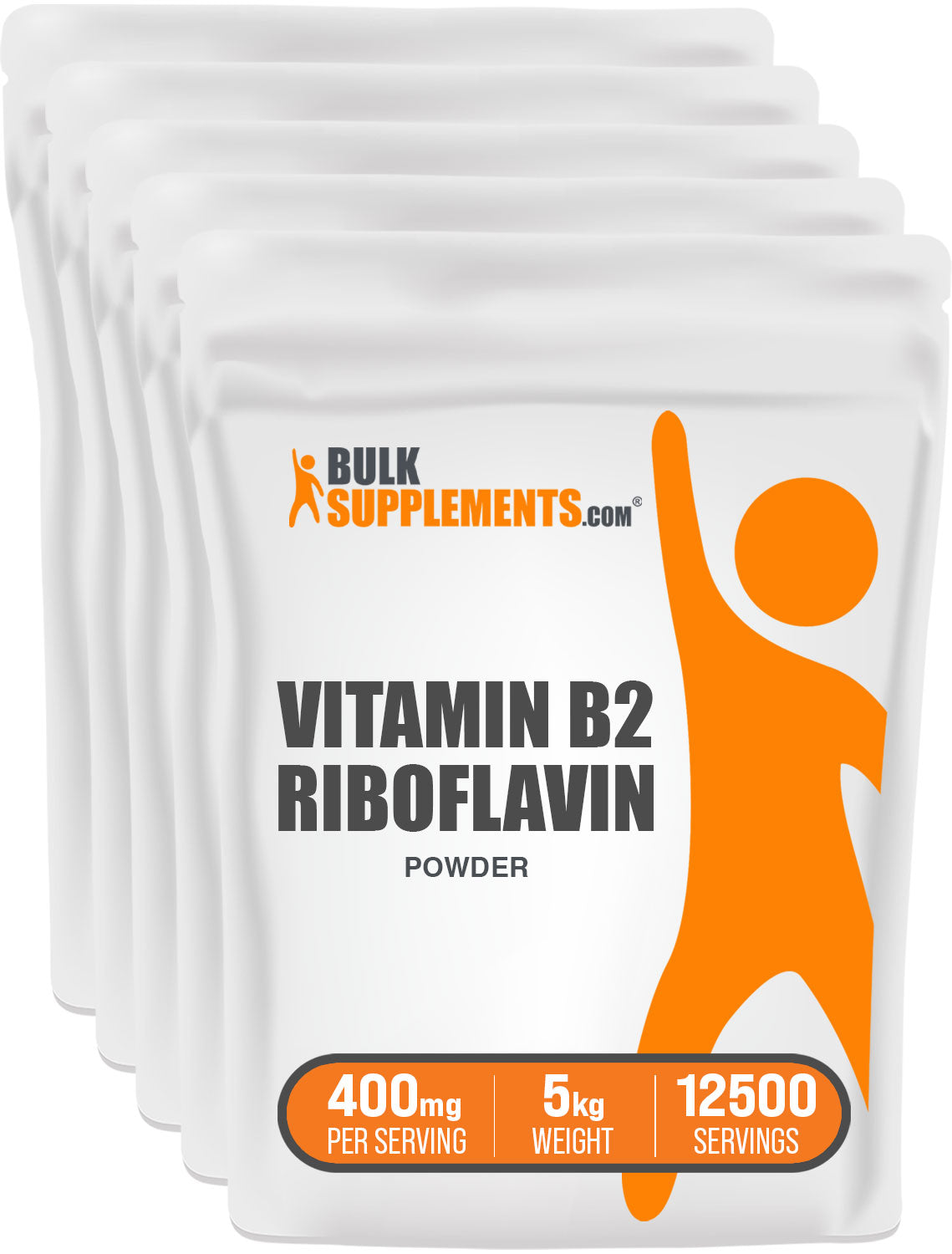 BulkSupplements Vitamin B2 Riboflavin Powder 5kg bags