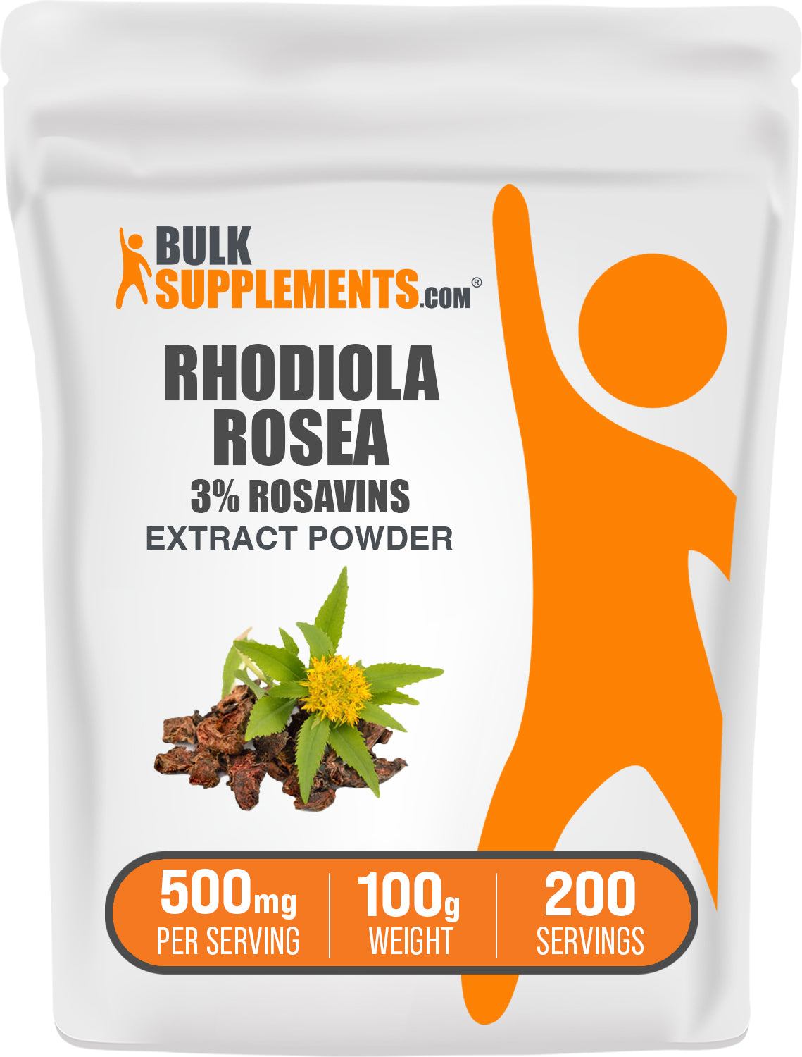 Rhodiola Extract (3% Rosavin) Powder