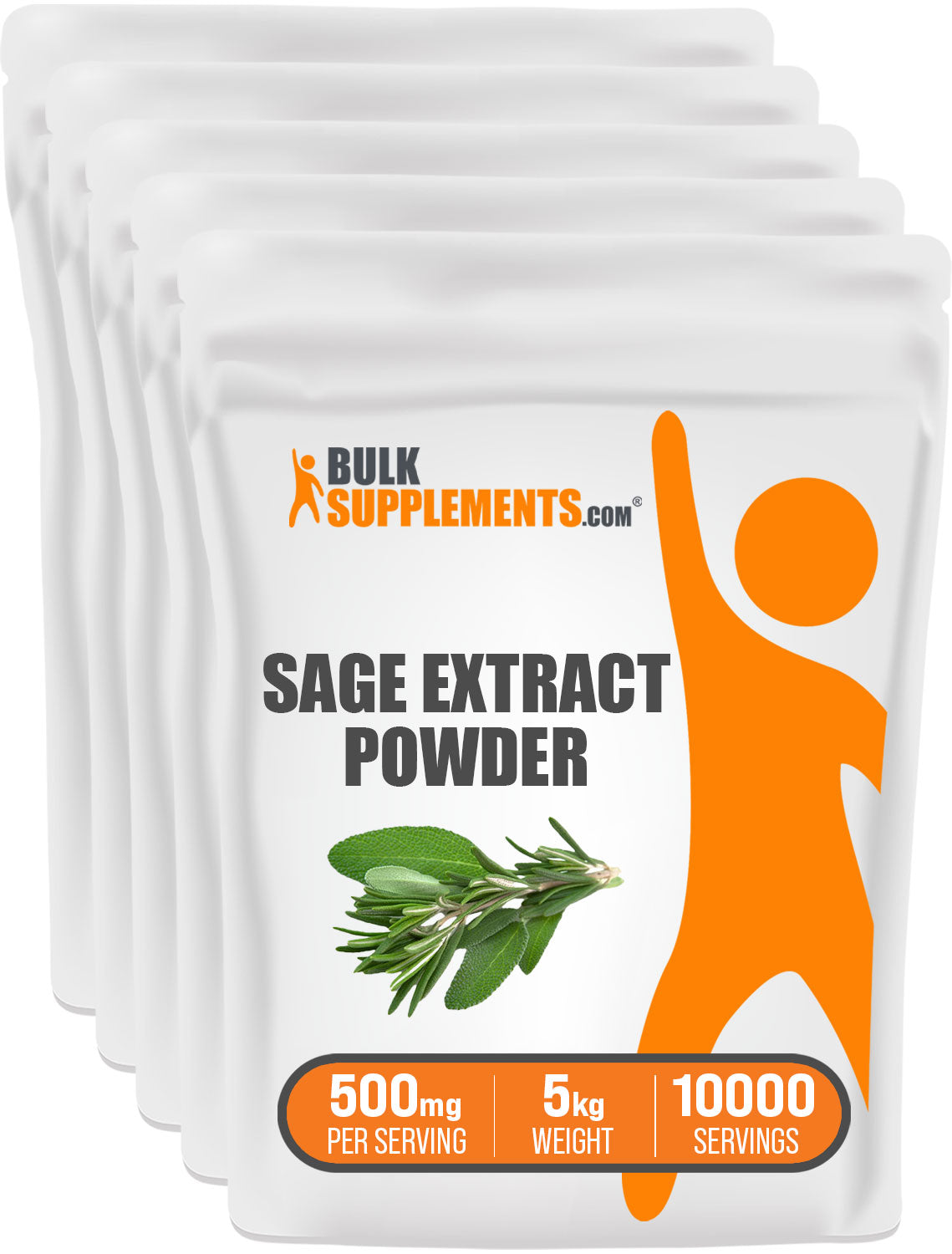 BulkSupplements Sage Extract Powder 5kg bag