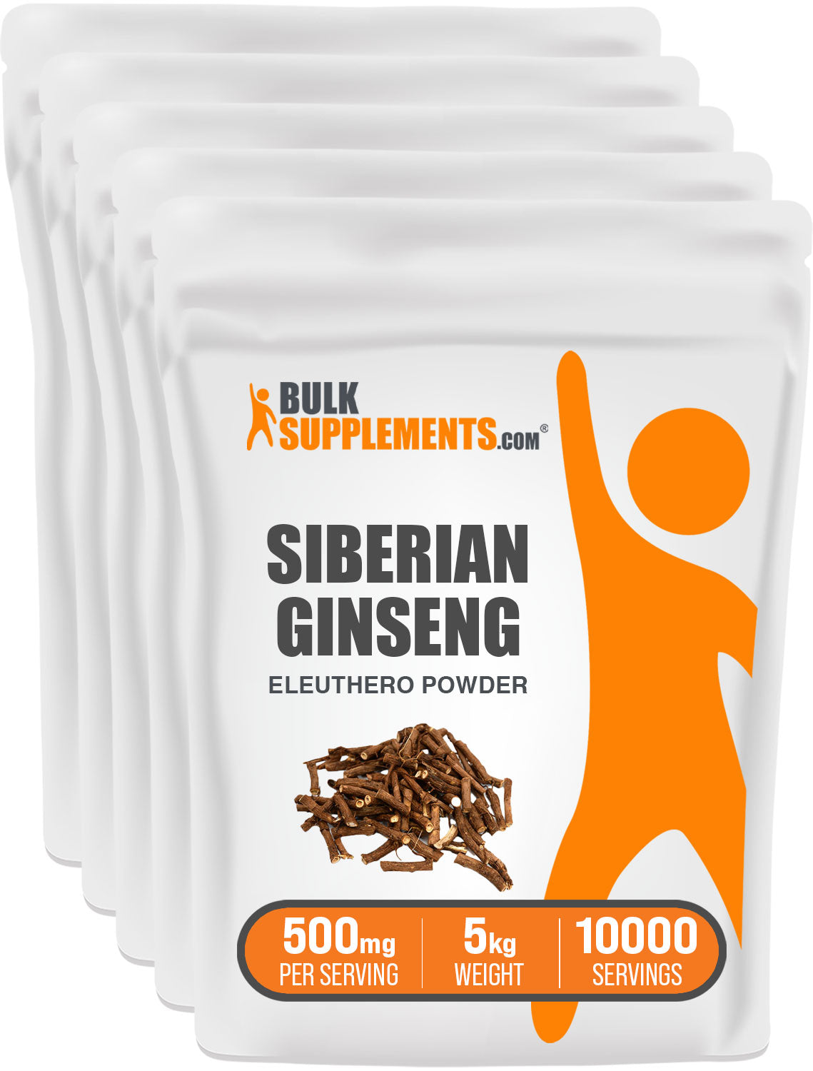 BulkSupplements Siberian Ginseng Eleuthero Powder 5kg
