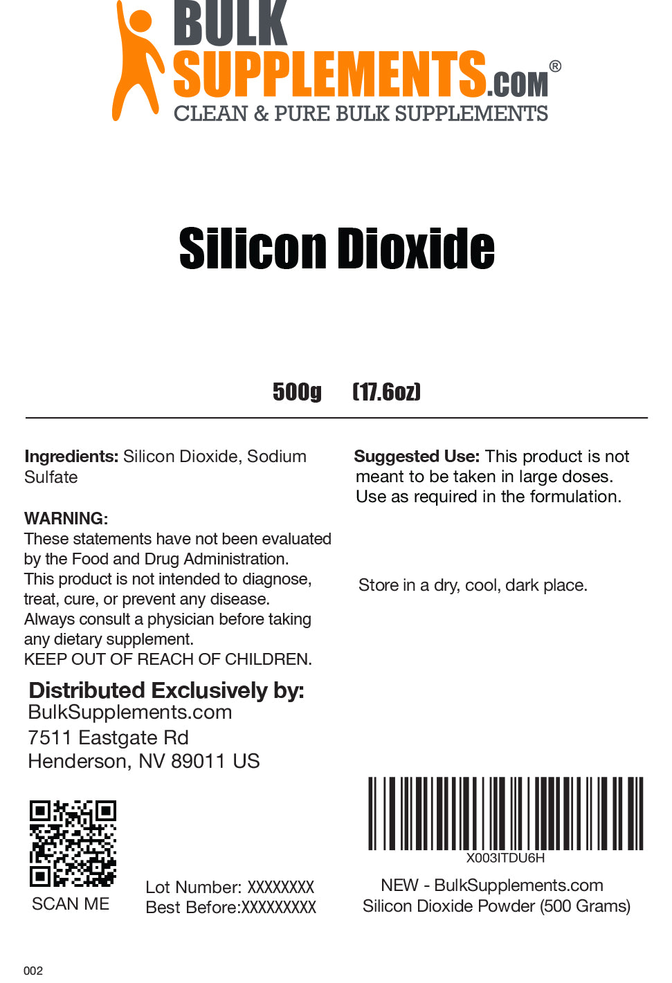 Silicon Dioxide Powder