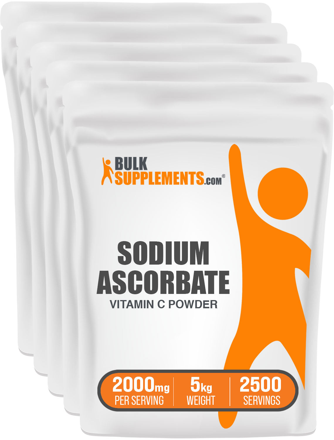 BulkSupplements Sodium Ascorbate Vitamin C Powder 5kg bag