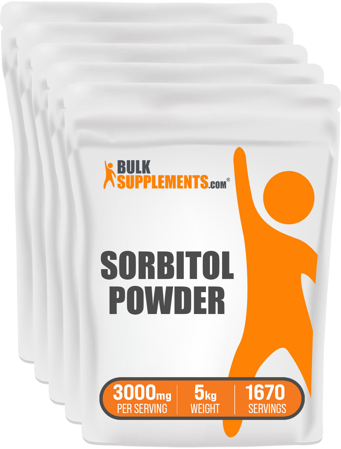 BulkSupplements Sorbitol Powder 5kg bag