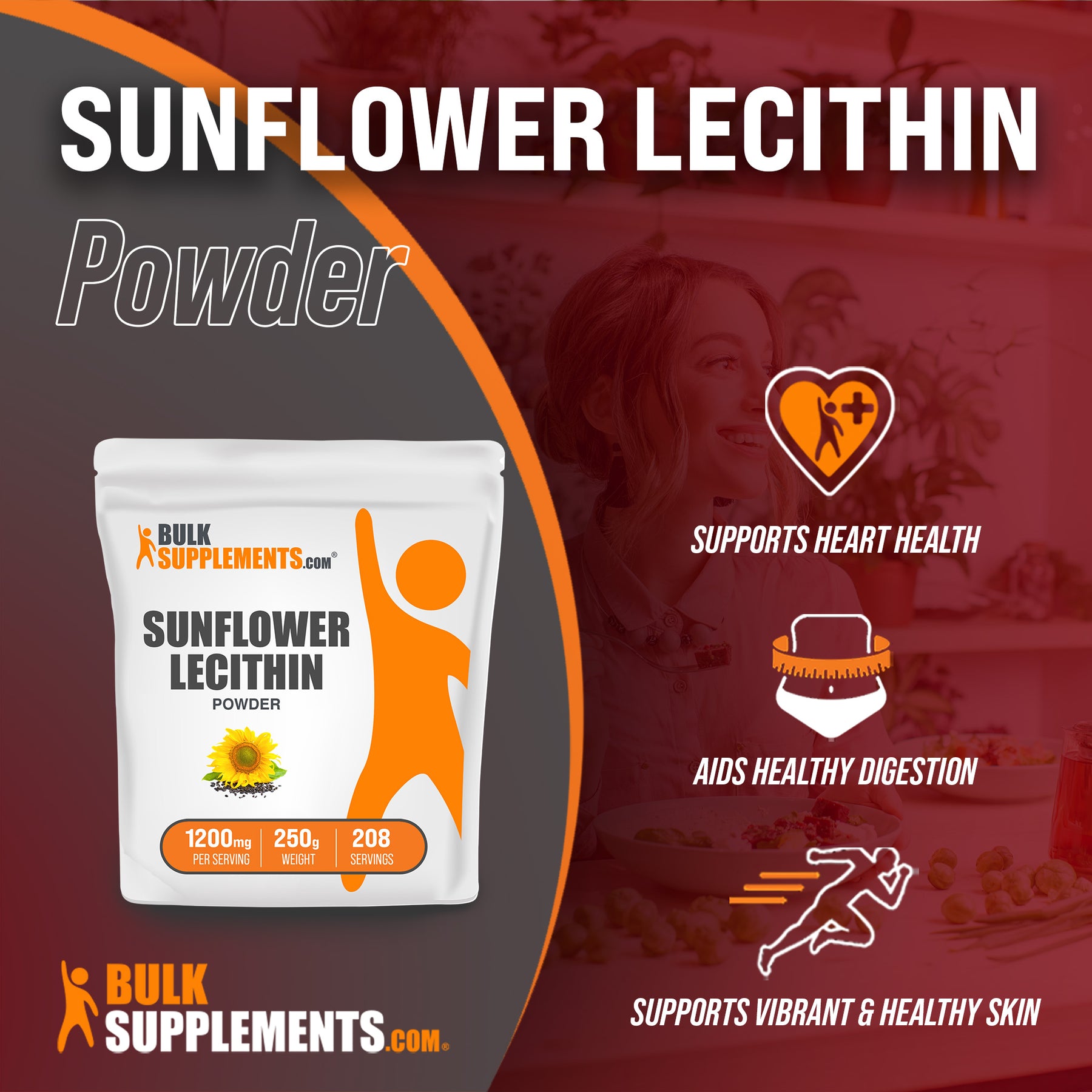 Sunflower Lecithin Powder