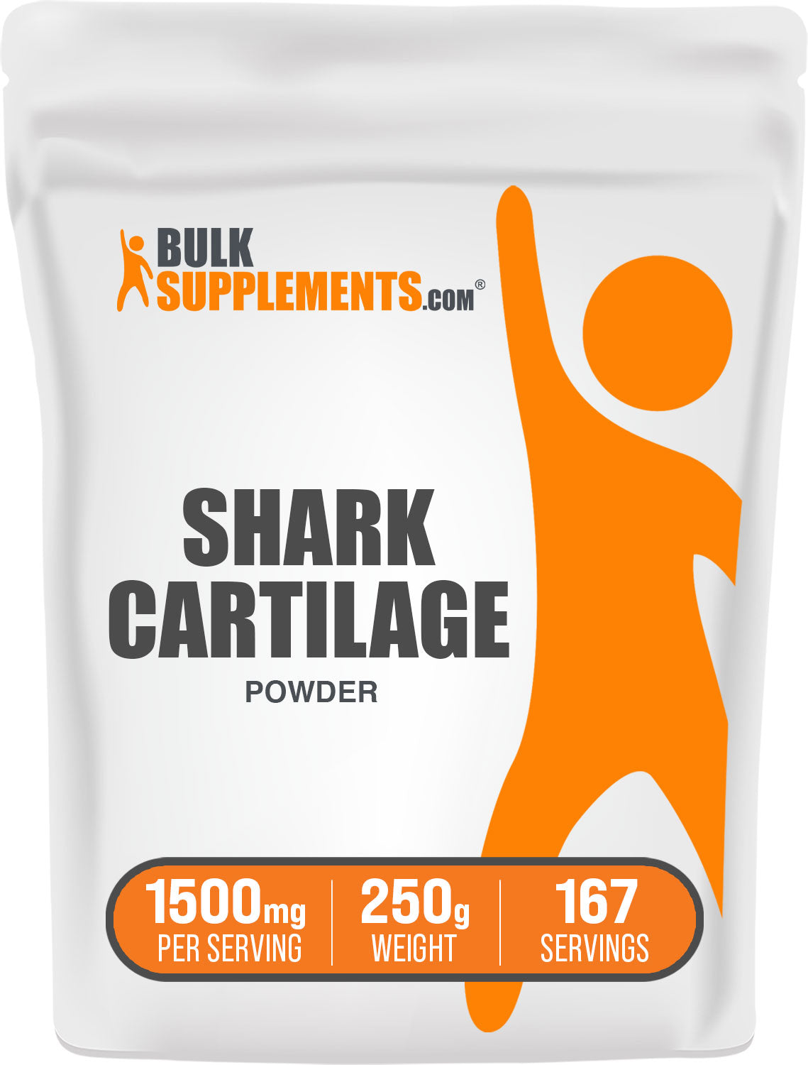 BulkSupplements Shark Cartilage 250g Bag