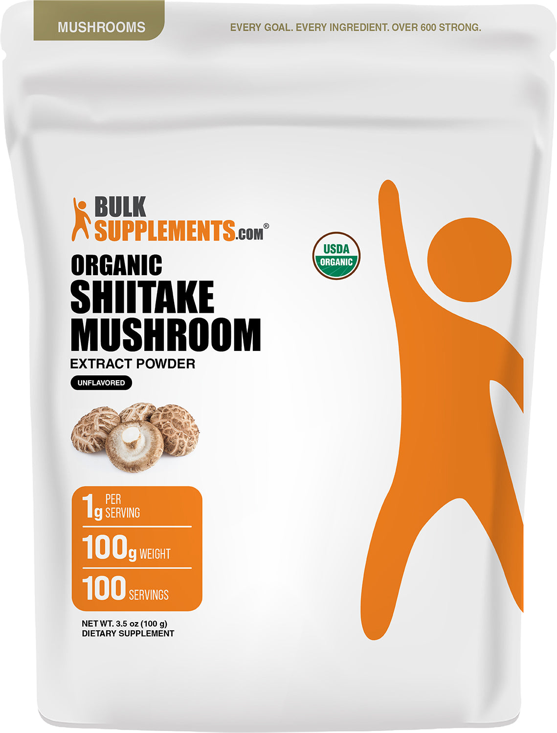 Shiitake Mushroom Extract Powder 100g Main Image