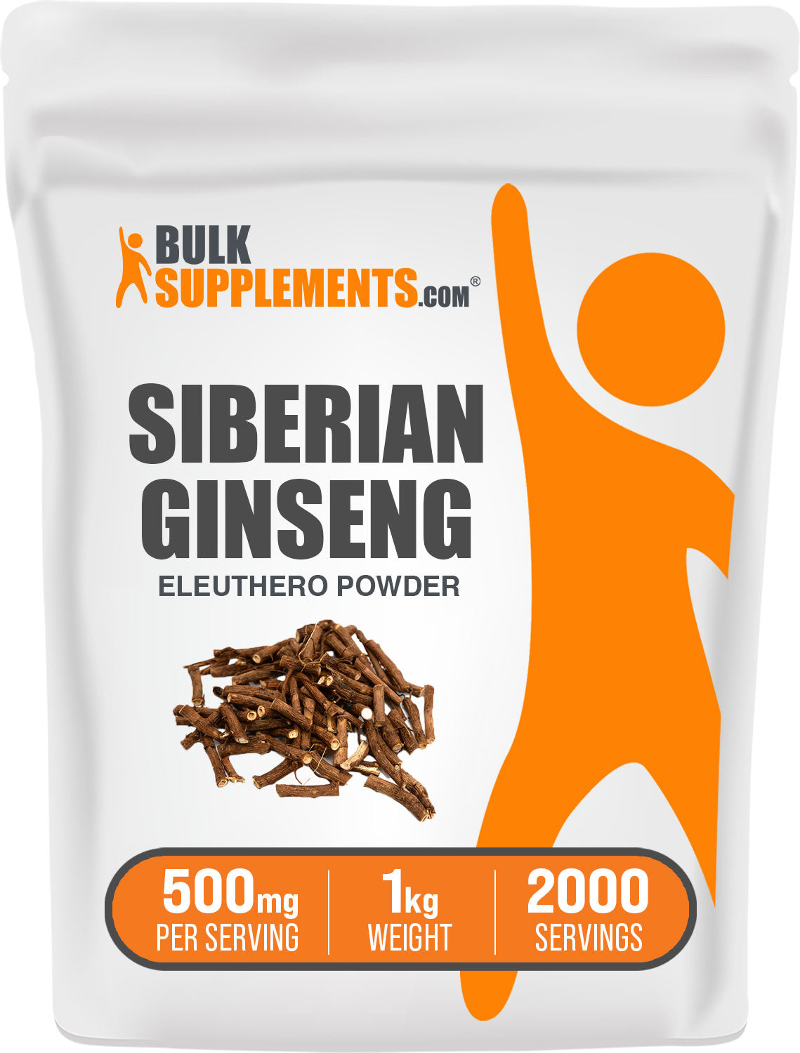 BulkSupplements Siberian Ginseng Eleuthero Powder 1kg