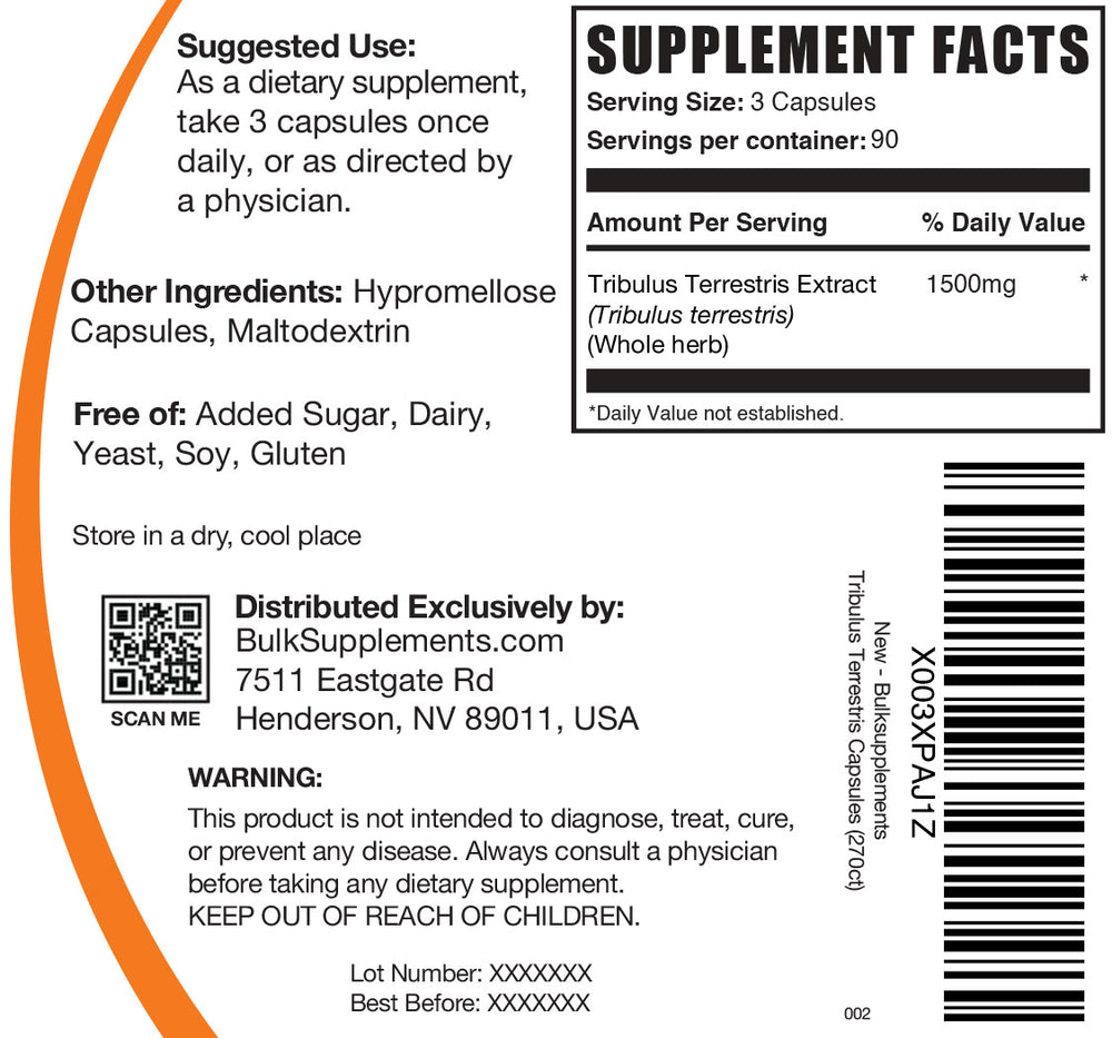 Tribulus terrestris Extract | Tribulus terrestris Supplement