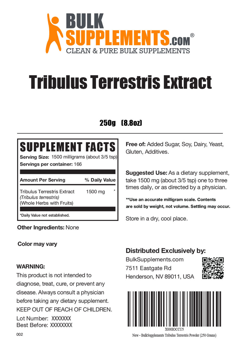 Tribulus terrestris Extract Tribulus terrestris Supplement