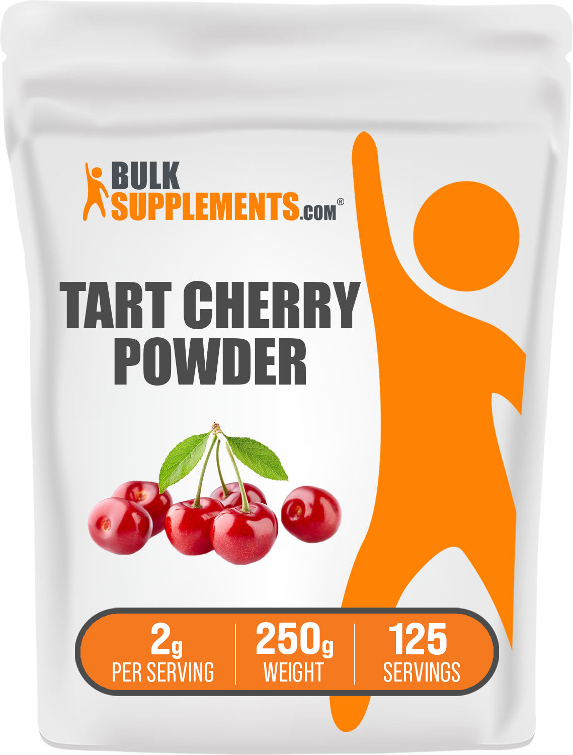 BulkSupplements Tart Cherry Powder 250g bag