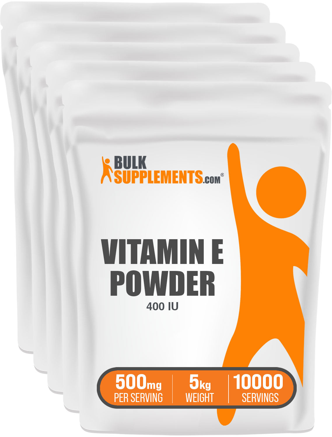 BulkSupplements Vitamin E Powder 400 IU 5kg bag
