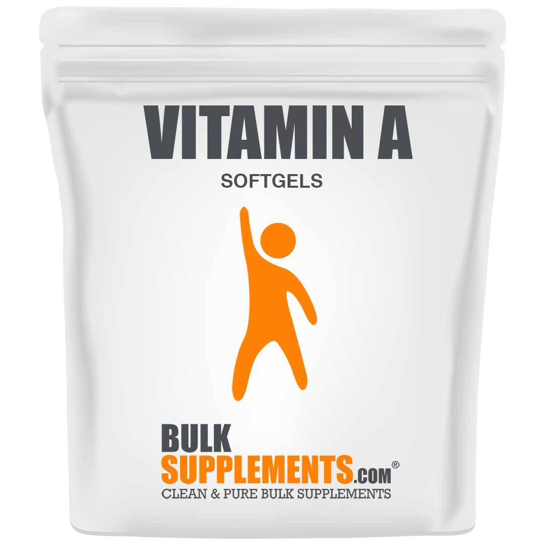 BulkSupplements Vitamin A Softgels bag