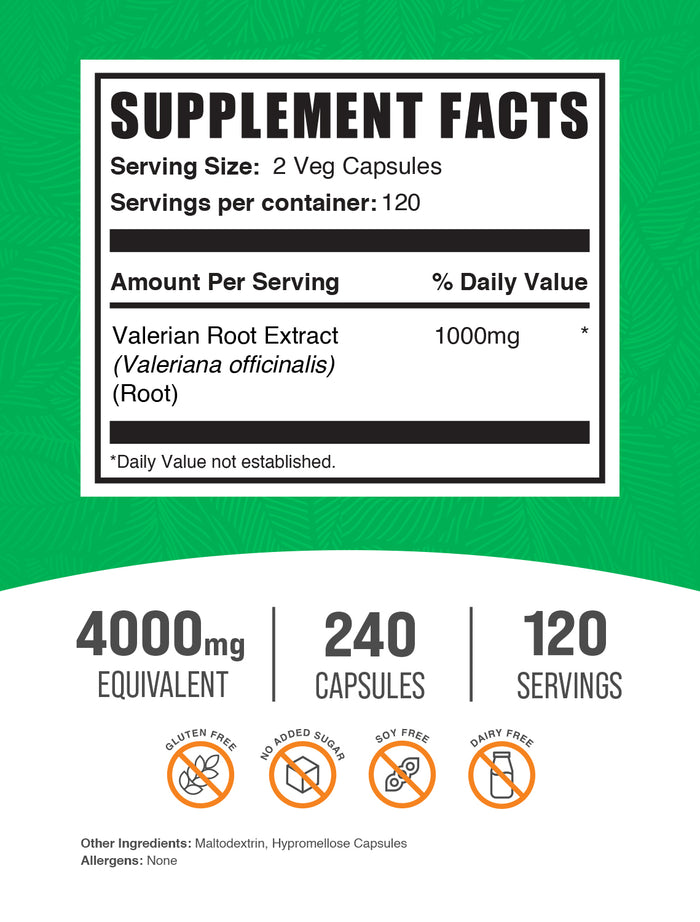 Variant Root Pill Valerian Root Extract Pills | Valeriana officinalis Extract