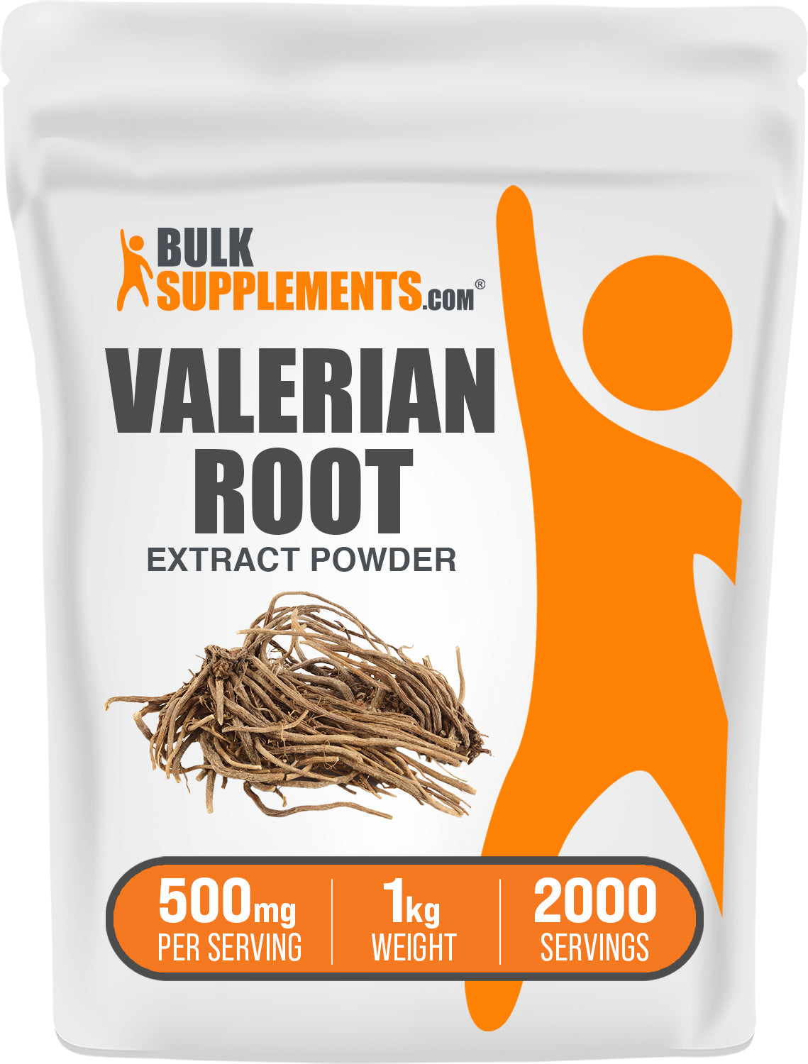 BulkSupplements Valerian Root Extract Powder 1kg bag