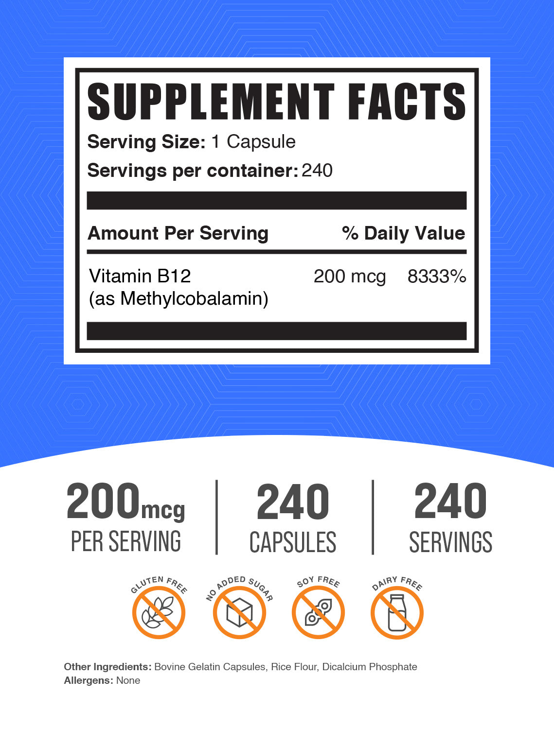 B12 Vitamini (%1 Metilkobalamin) Kapsülleri