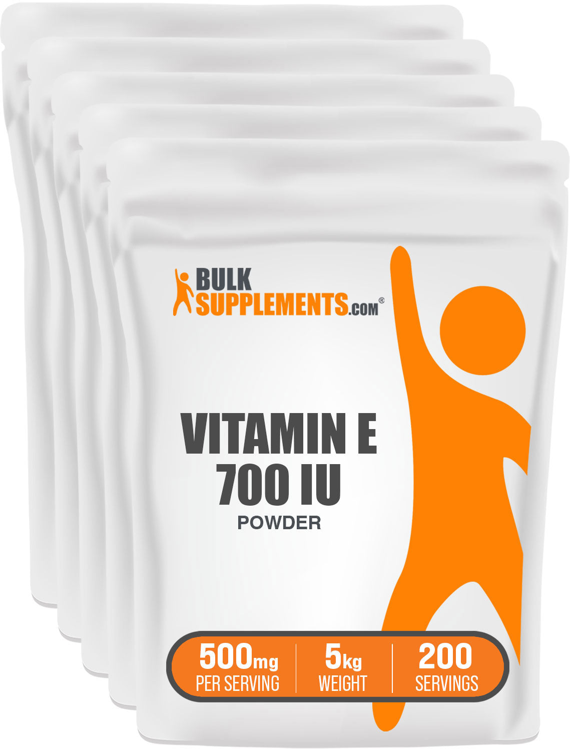 BulkSupplements.com Vitamin E 700 IU Powder 5kg bag