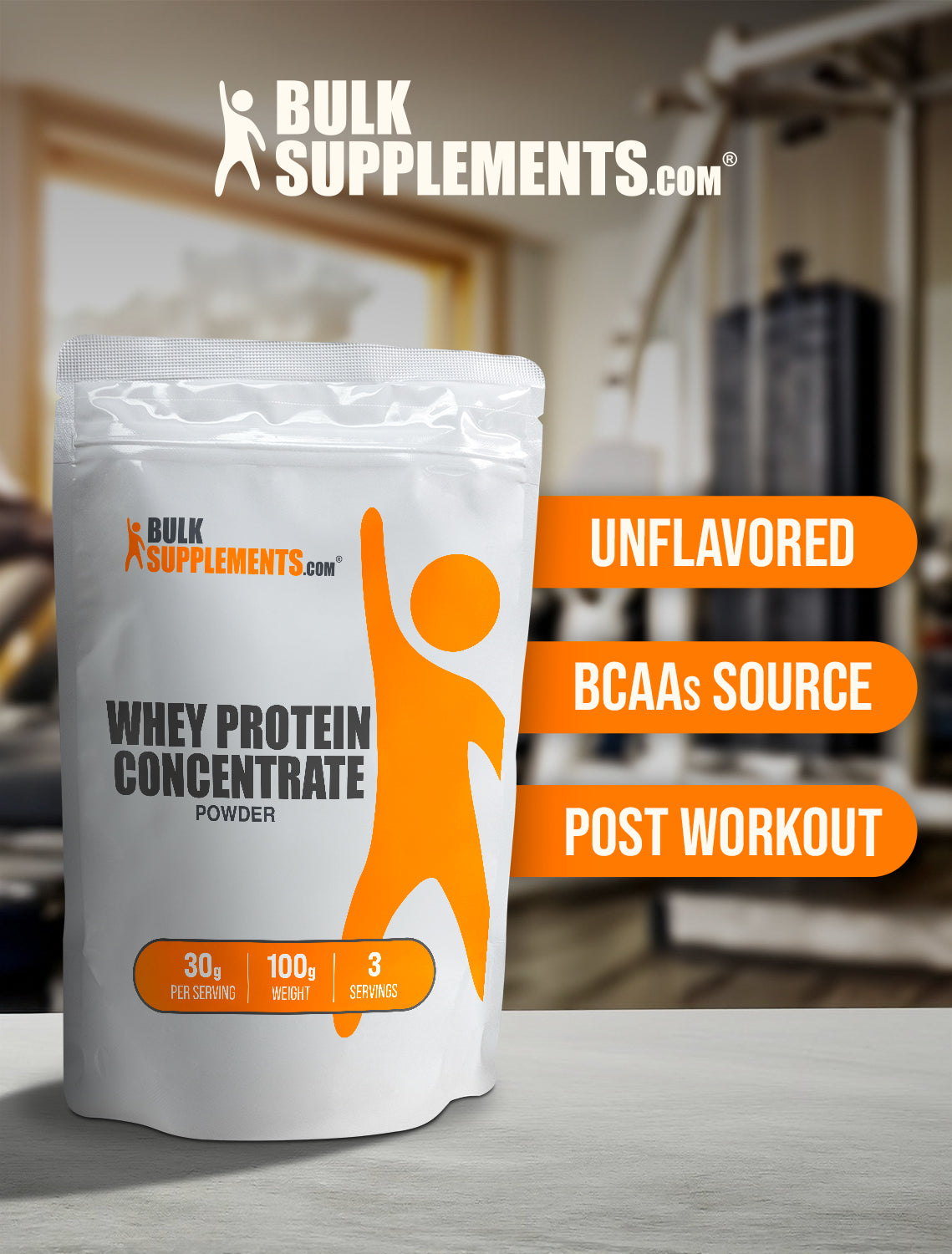 Whey protein concentrate powder 100g keywords image