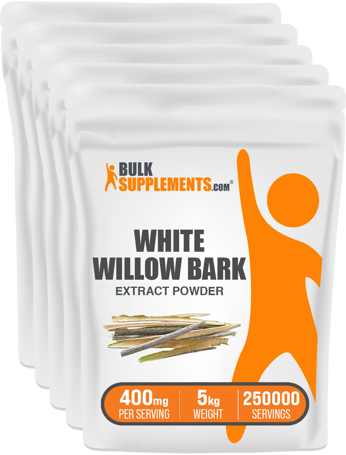 BulkSupplements White Willow Bark Extract Powder 5kg bag