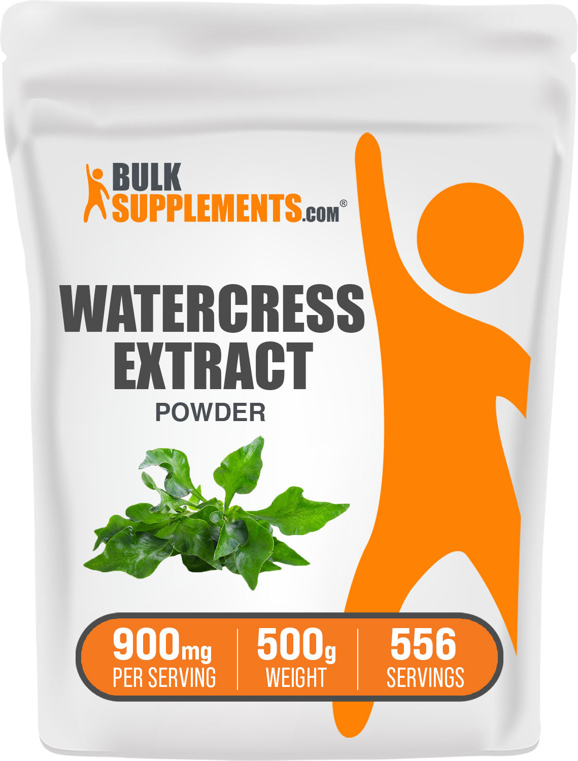 BulkSupplements Watercress Extract Powder 500g bag