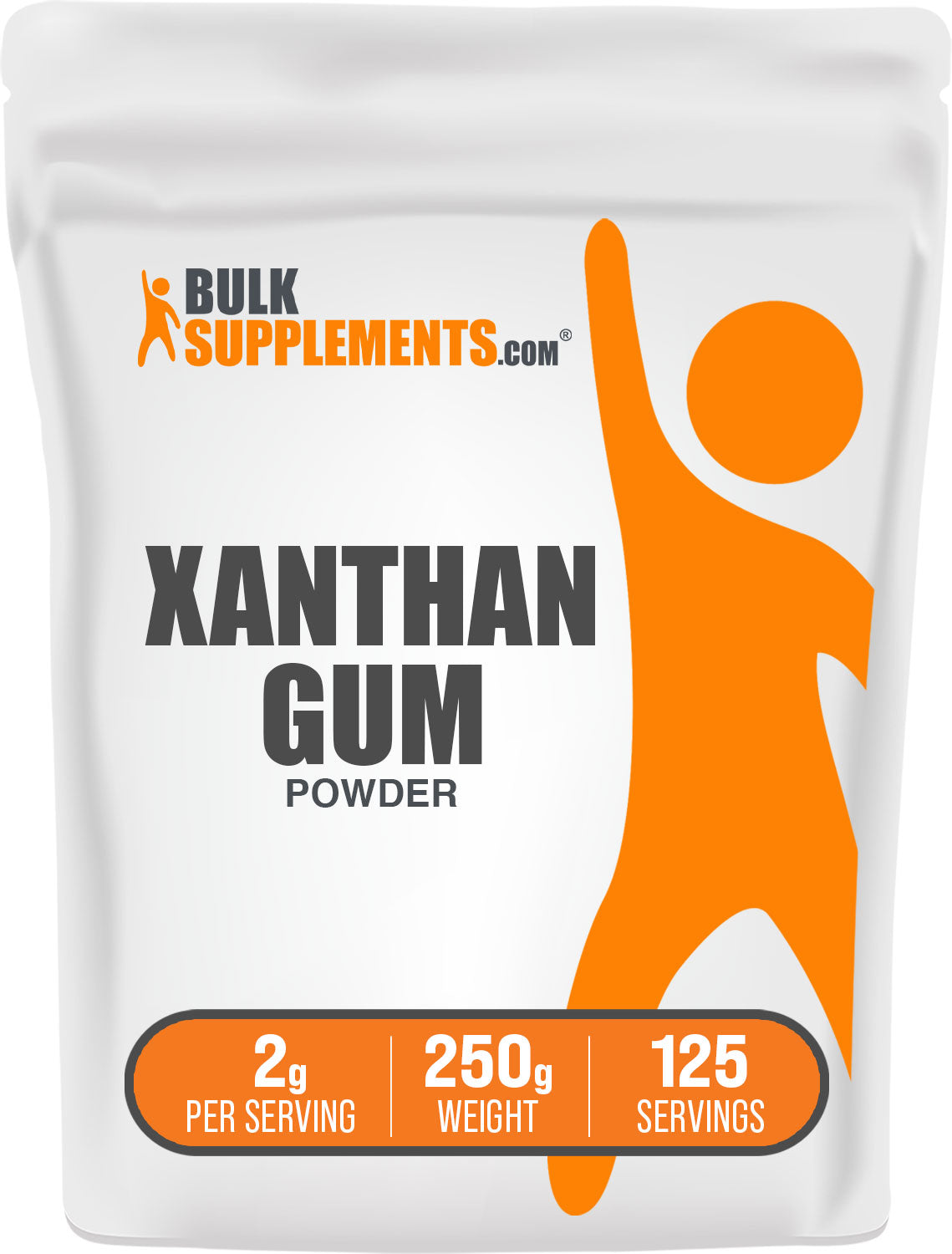 BulkSupplements Xanthan Gum Powder 250g Bag