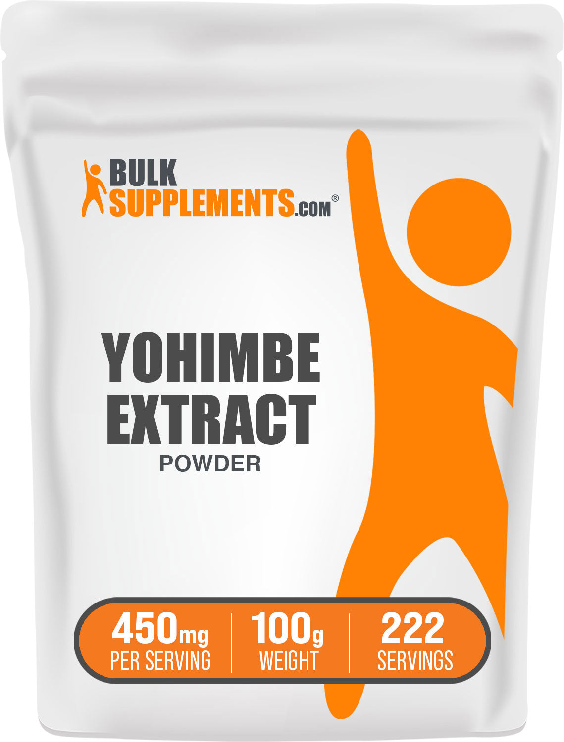 BulkSupplements.com Yohimbe Extract Powder Bag 100g