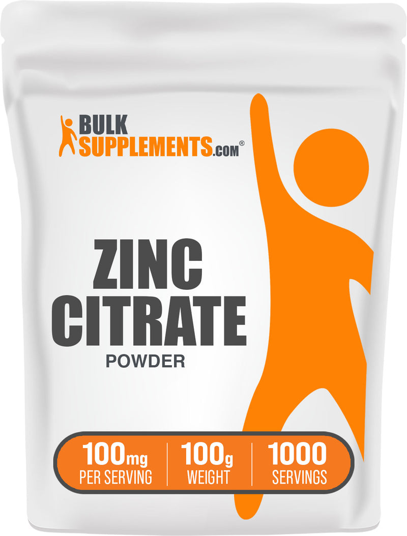 Zinc Citrate Powder Zinc Supplement Zinc Benefits