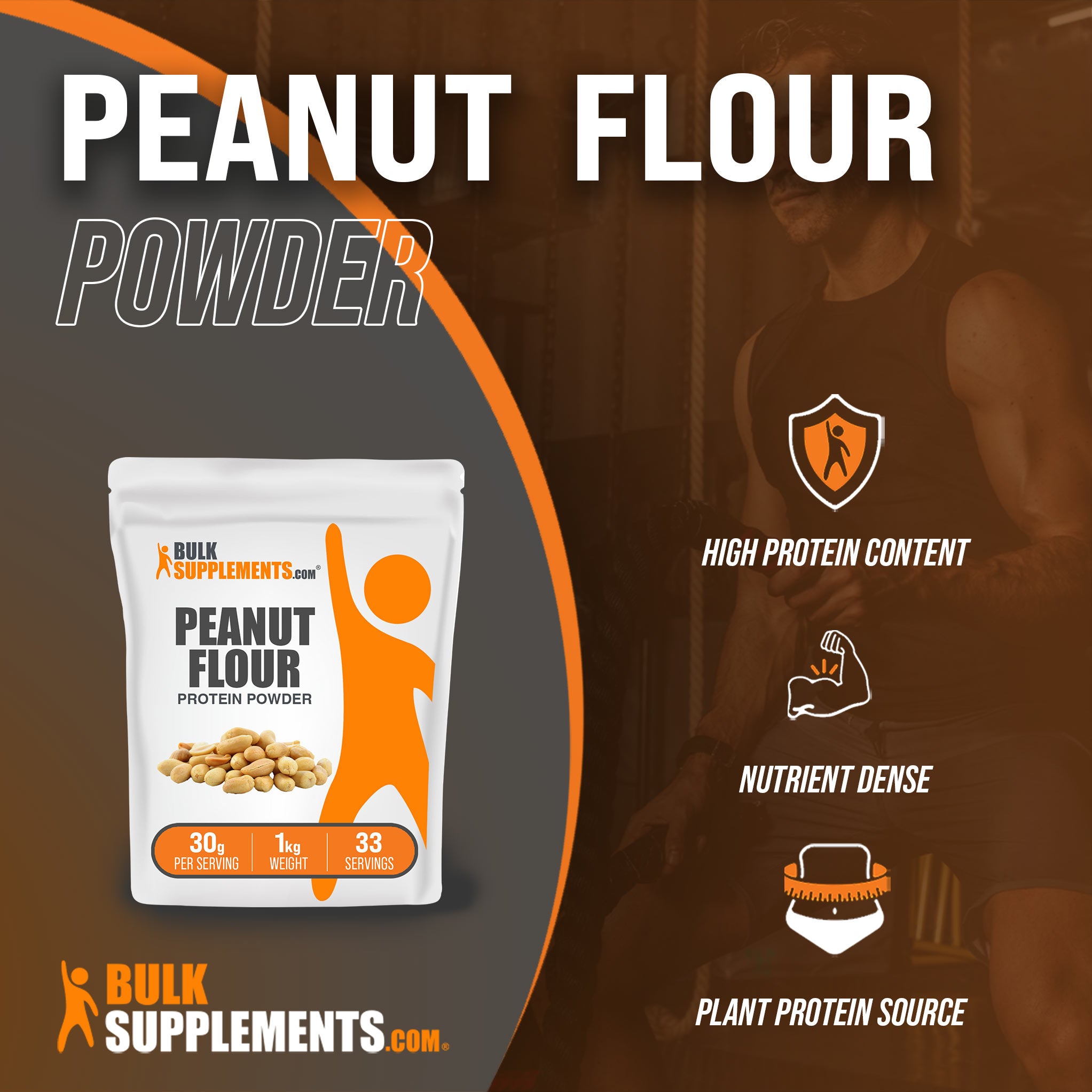 benefits of peanut protein powder