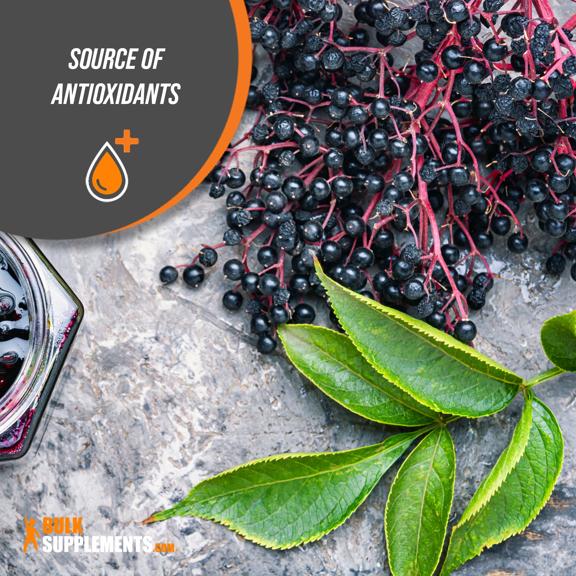 Elderberry Extract Natural Antioxidants Supplements