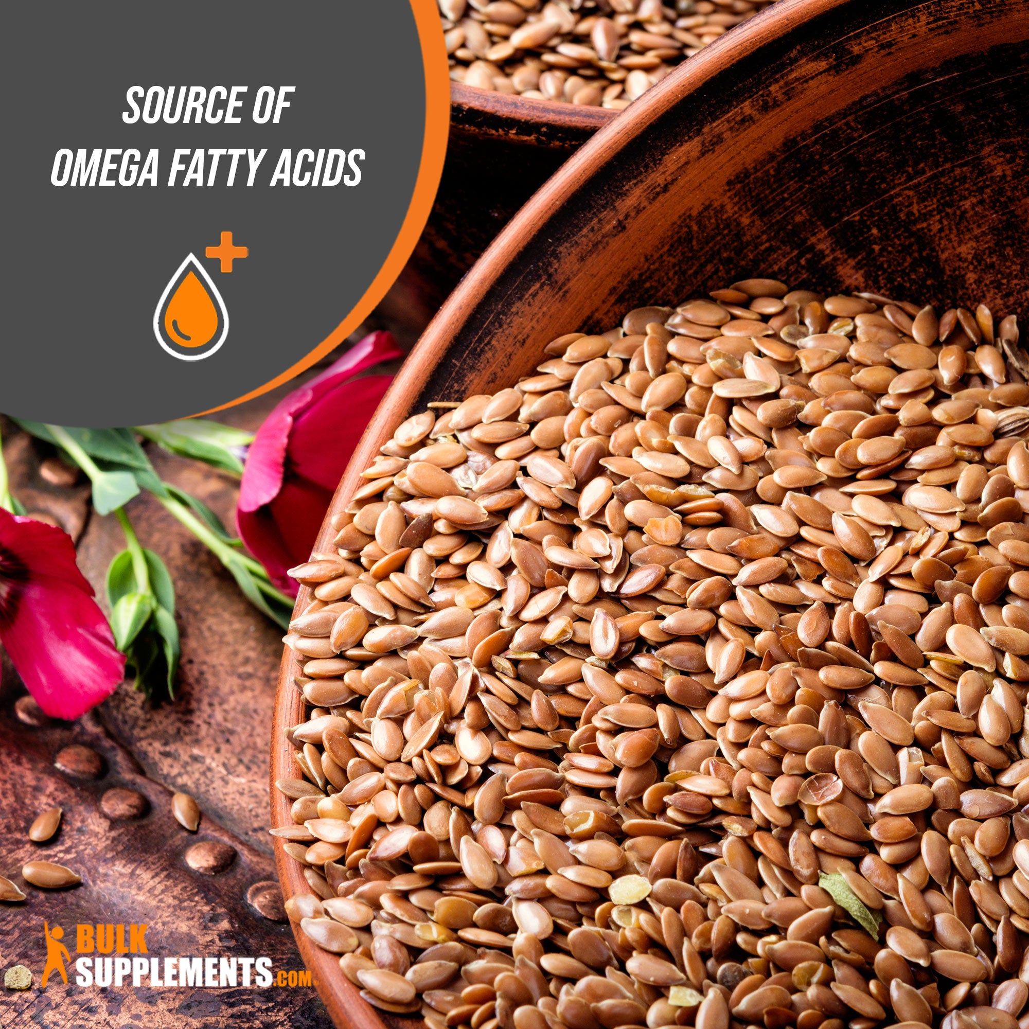 Flaxseed Extract Source of Omega Fatty Acids Supplements